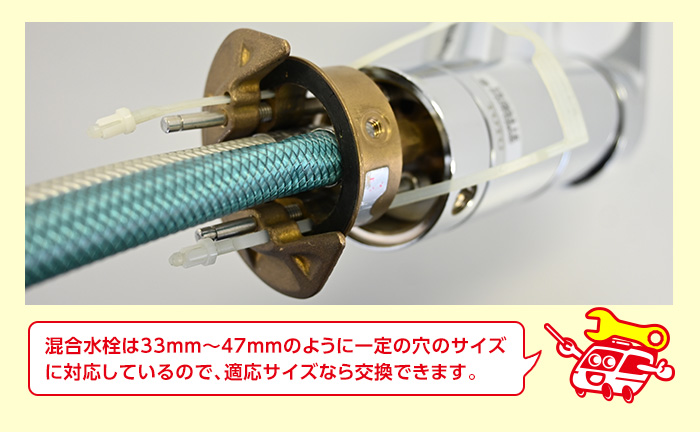 混合水栓の種類 カウンタータイプ