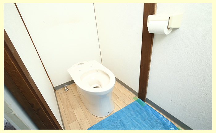 押し入れや物置をトイレにする