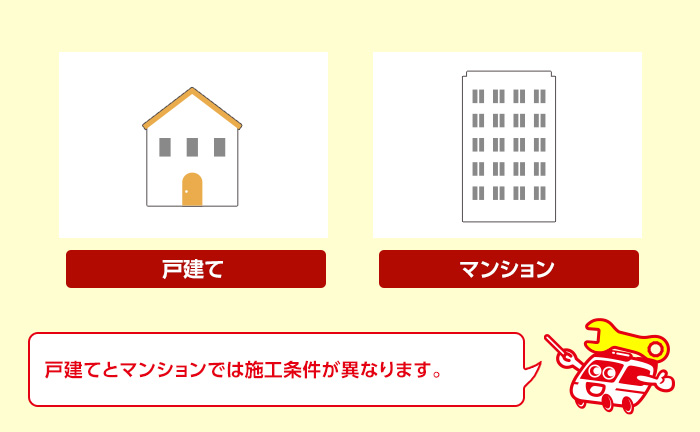 戸建てとマンションでのトイレの増設の違いについて