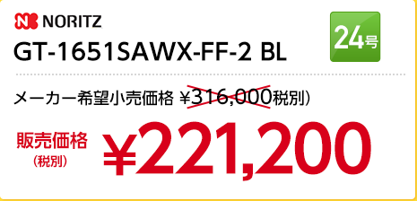 GT-1651SAWX-FF-2 BL